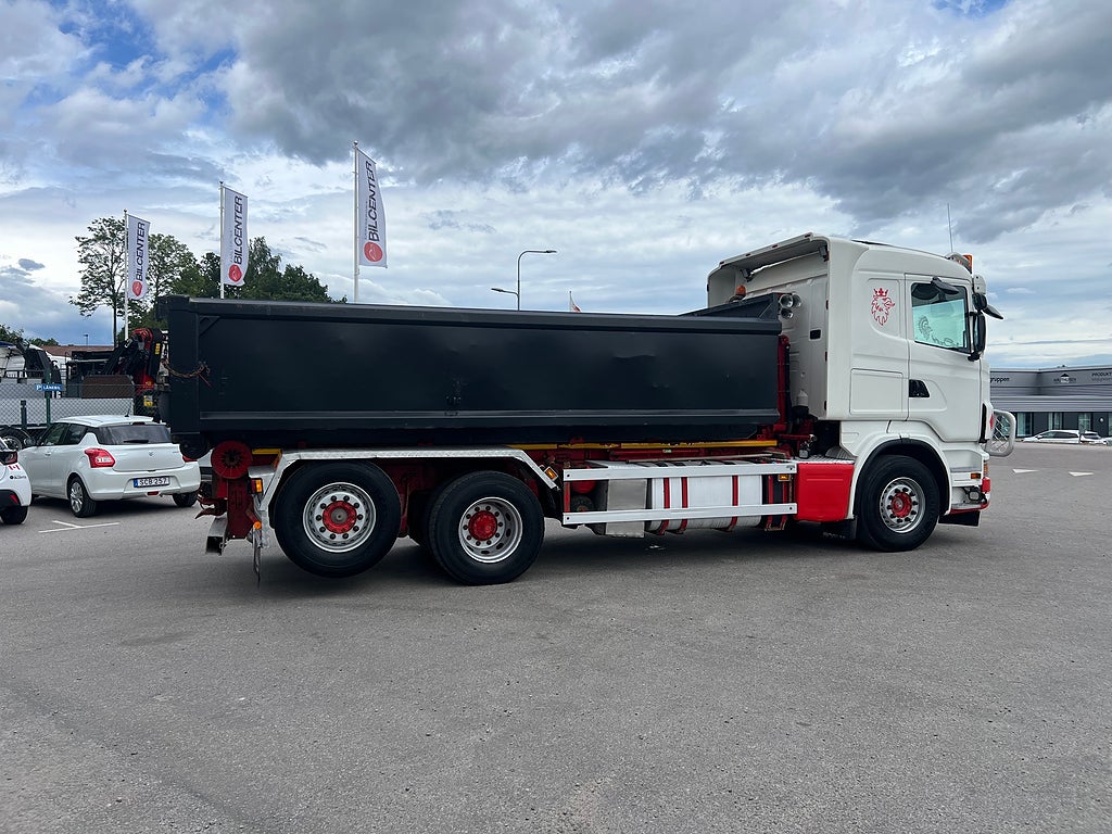 Scania R500 V8 6x2*4 Manuell Växellåda, Lastväxlare inkl flak