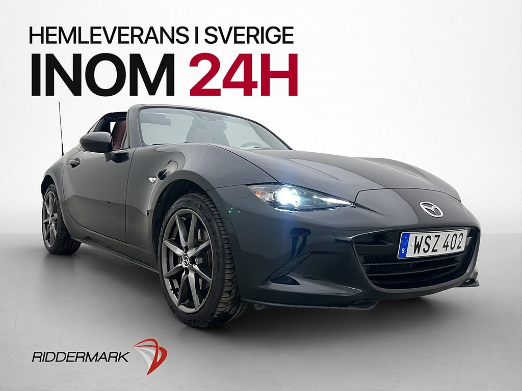 Mazda MX-5 2.0 169hk Skinn BOSE Navigation Sensorer