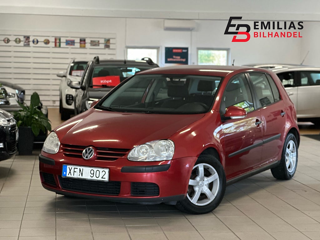 Volkswagen Golf 5-dörrar 1.6 Trendline farthållare 102hk