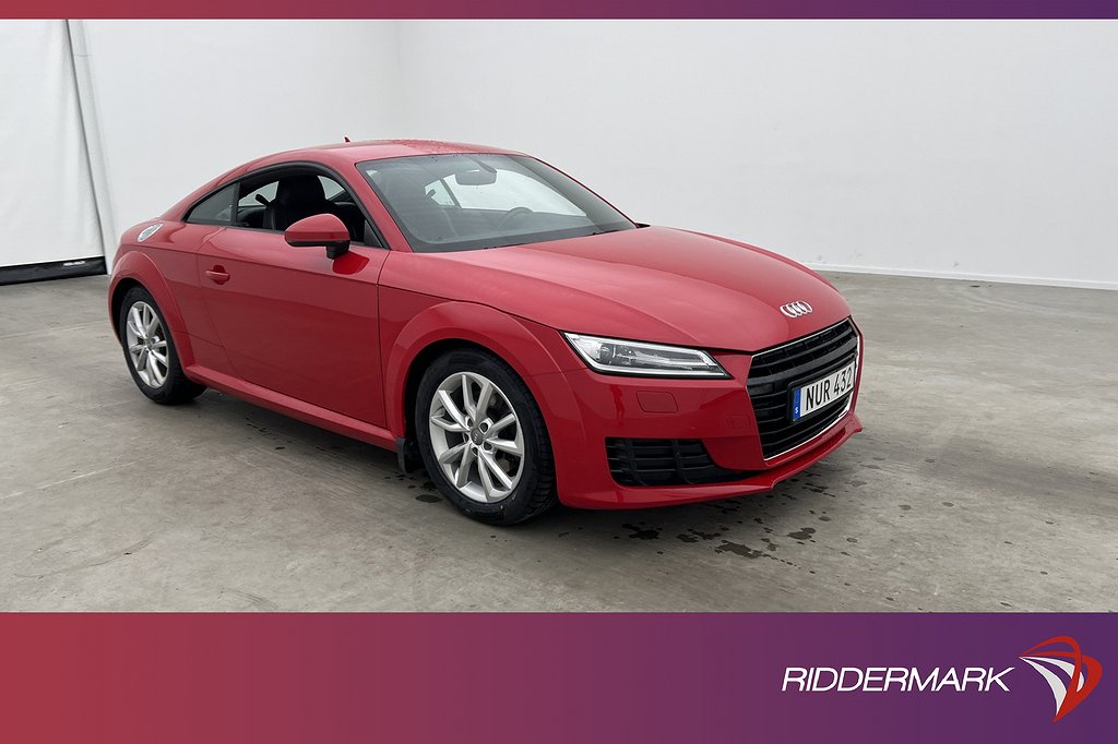 Audi TT Coupé TDI 184hk S-Line Cockpit Sensorer