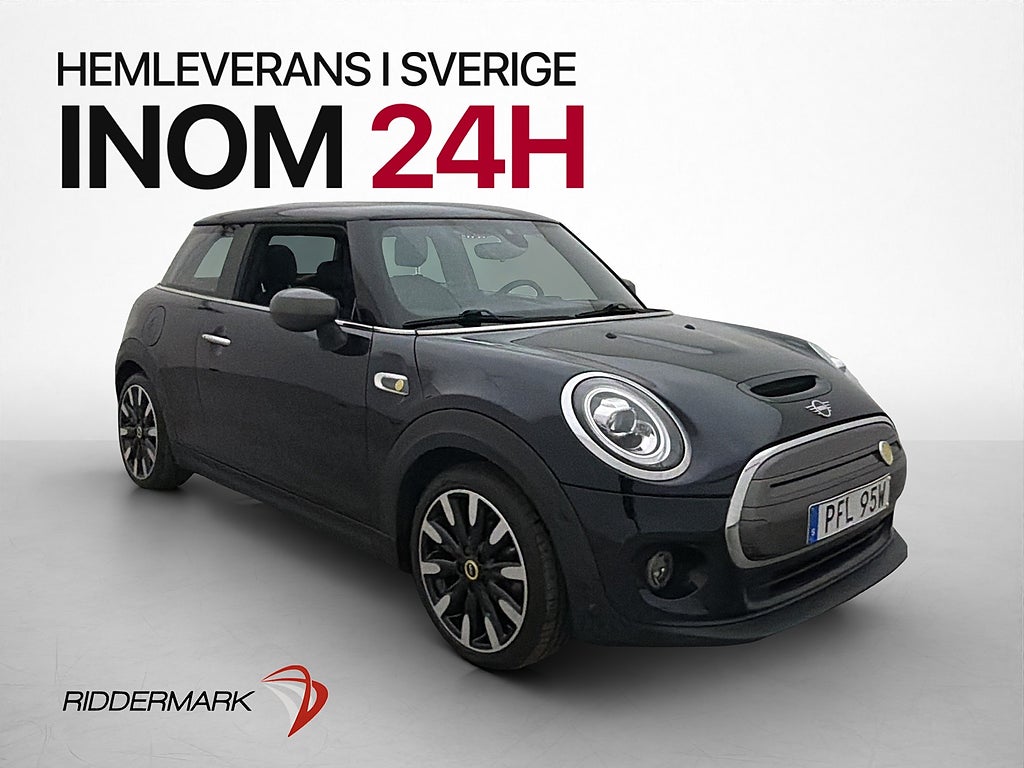 MINI Cooper SE Läder H/K Pano HUD Kamera Värmepump CarPlay