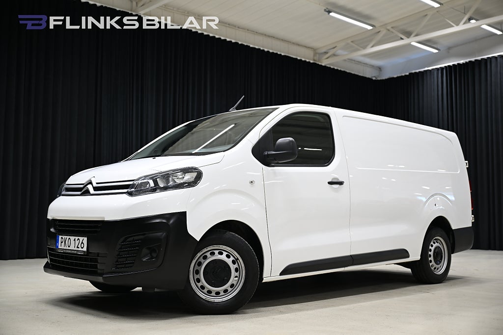 Citroën Jumpy 144HK Lång|Automat|Drag|Värmare|PDC|AppleCarplay|Moms