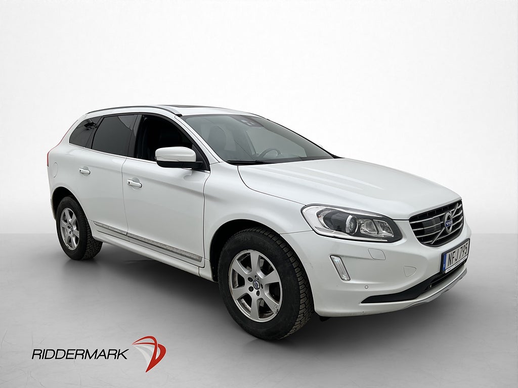 Volvo XC60 D4 AWD Summum Pano BLIS Skinn VoC Värmare 190hk