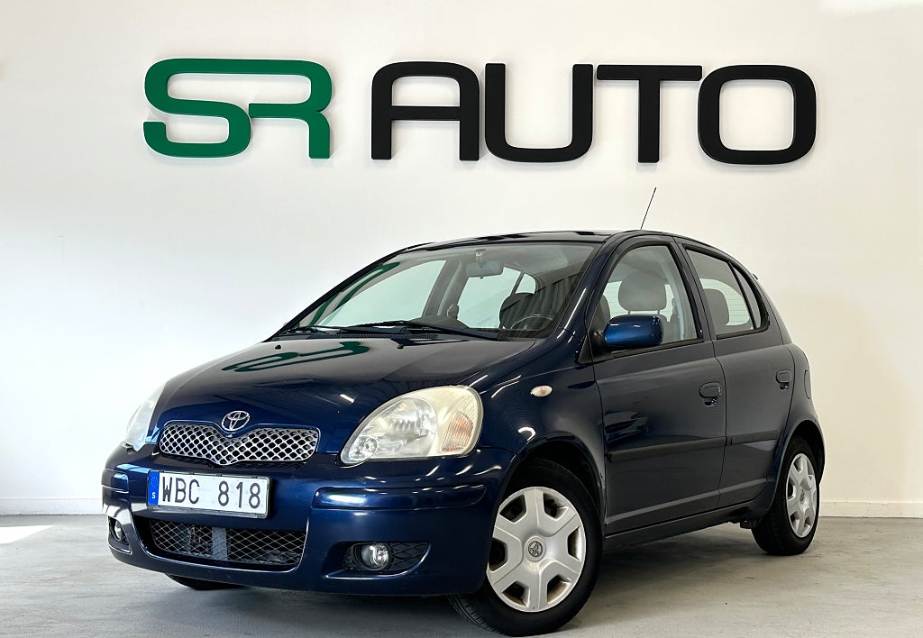 Toyota Yaris 5-dörrar 1.3 VVT-i | Automat | SoV-Hjul | Nybesiktigad