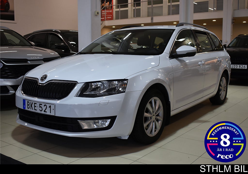 Skoda Octavia Kombi 1.0 TSI DSG Ambition Värmare Dragkrok
