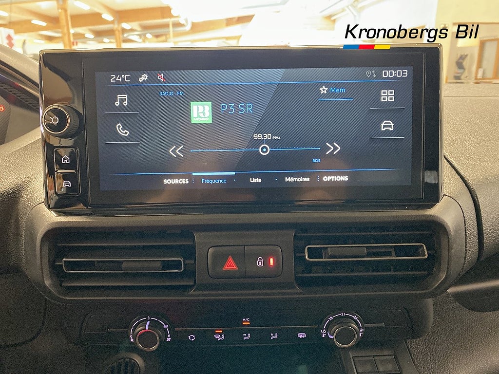 Peugeot Partner L2 Facelift 100hk diesel Dubbla dörrar dragkrok *demo* – bild 11