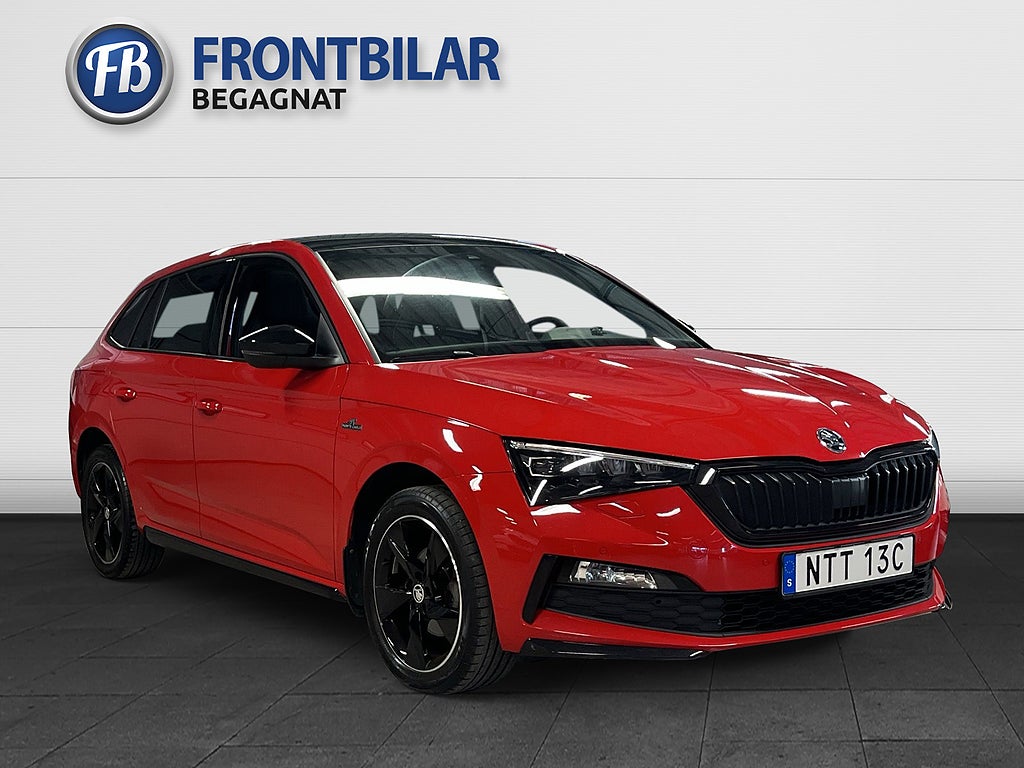 Skoda Scala 1.0 TSI/Monte Carlo/Panorama/Sensorer/Rattvärme/Automat