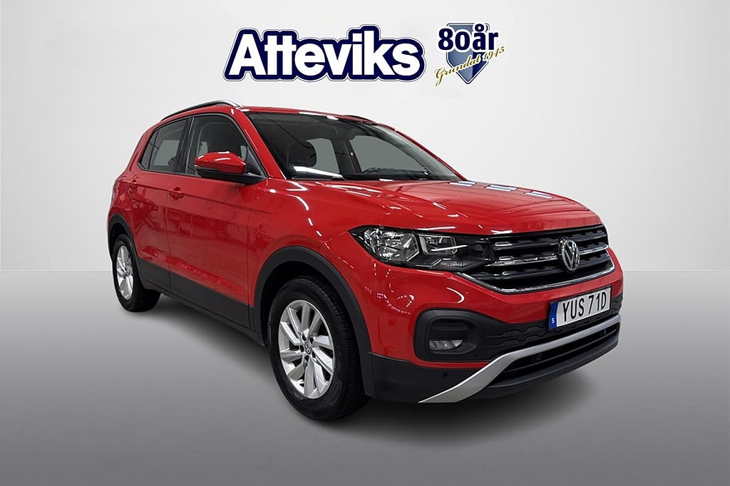 Volkswagen T-CROSS 1.0 TSI 95hk / P-sensorer