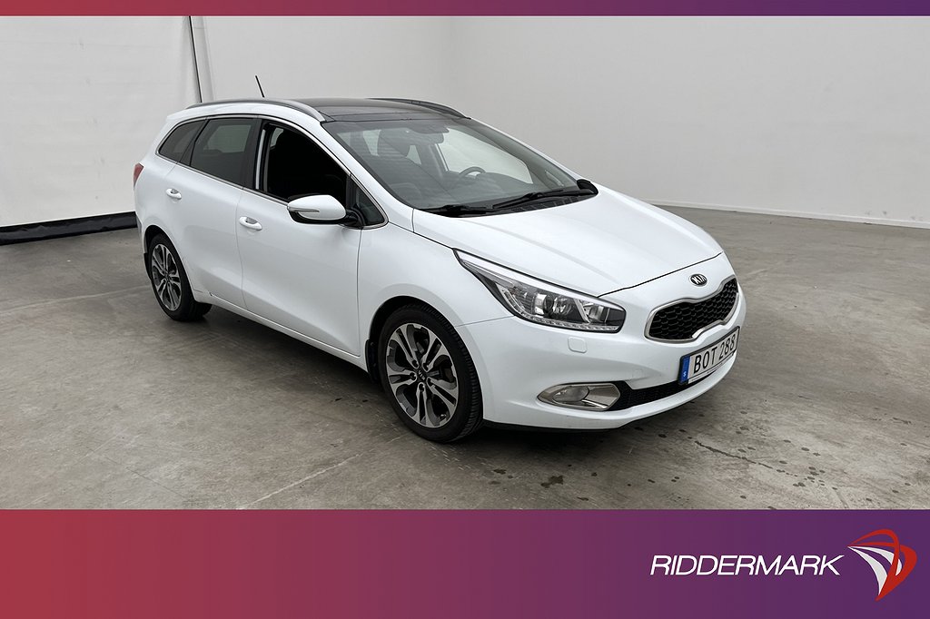 Kia Cee´d SW CRDi 128hk Panorama Värmare Kamera Navi Sensorer