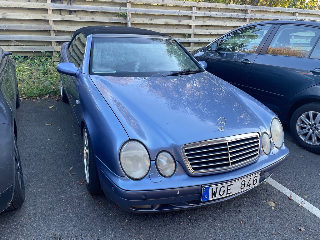 Mercedes-Benz CLK 320 Cabriolet Aut Gör det Själv!