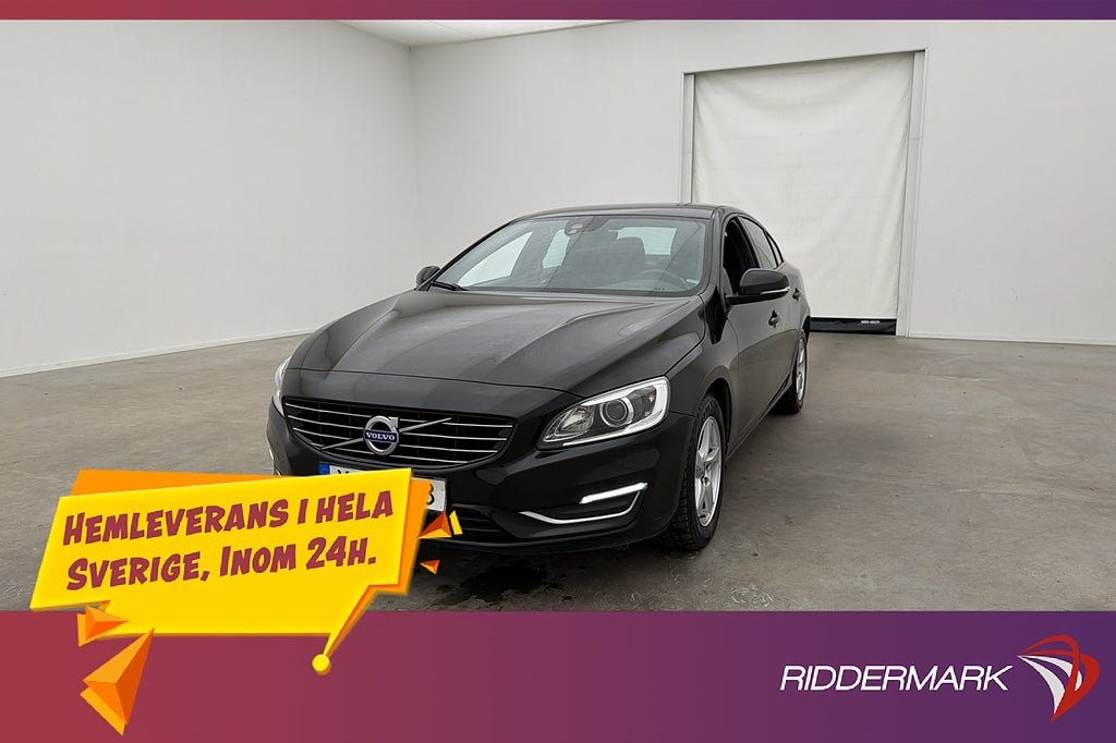 Volvo S60 D4 AWD Dynamic Edition VOC Värmare Navi Skinn