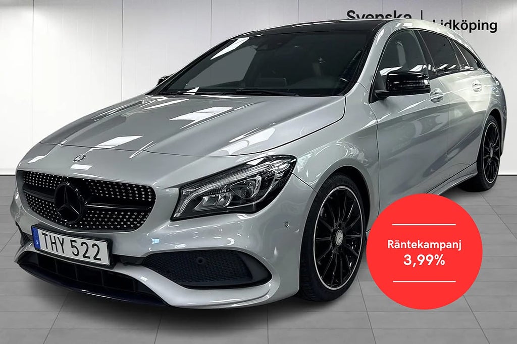 Mercedes-Benz CLA 200 d Shooting Brake 4MATIC 3,99% RÄNTA, AMG-Sport, 4Matic, Drag