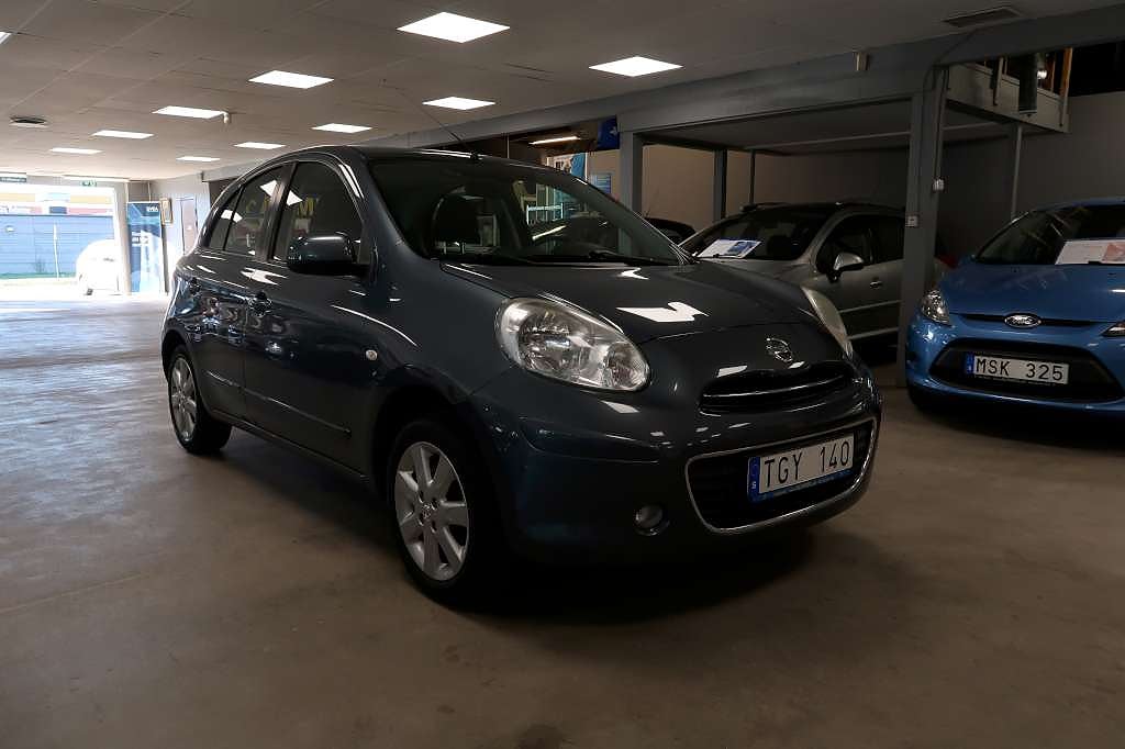 Nissan Micra 1.2 Euro 5 / GPS / Taklucka / Endast 6000 mil