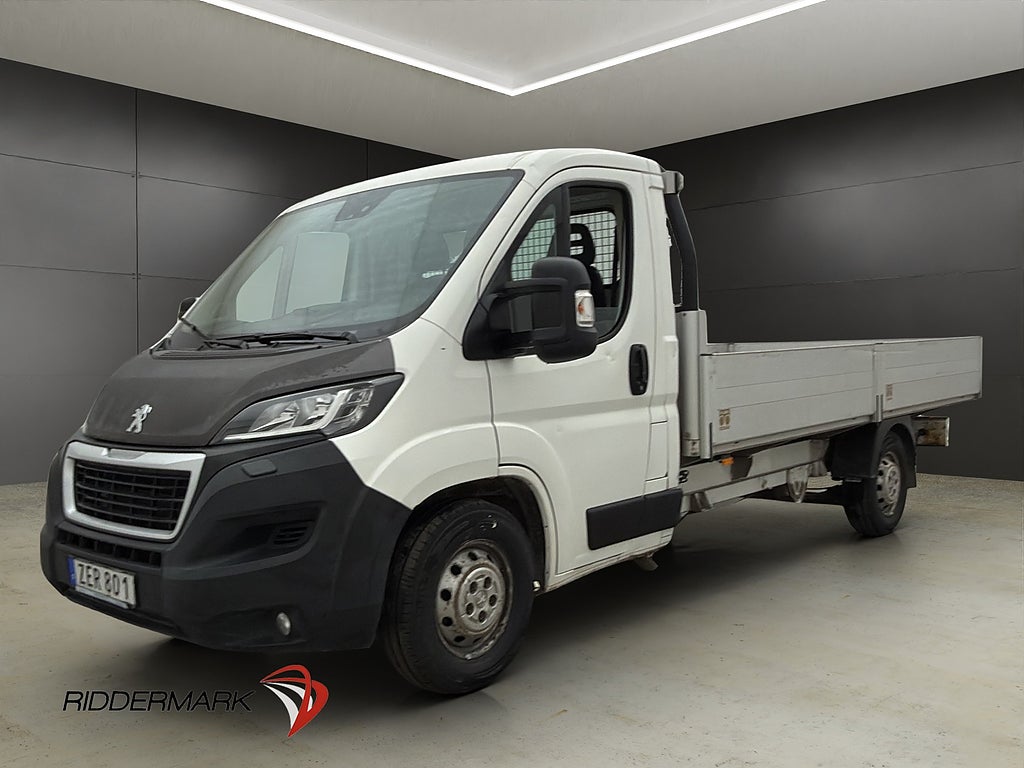Peugeot Boxer FLAKBIL 163hk Ny-Kamrem 3-Sits Värmare MOMS