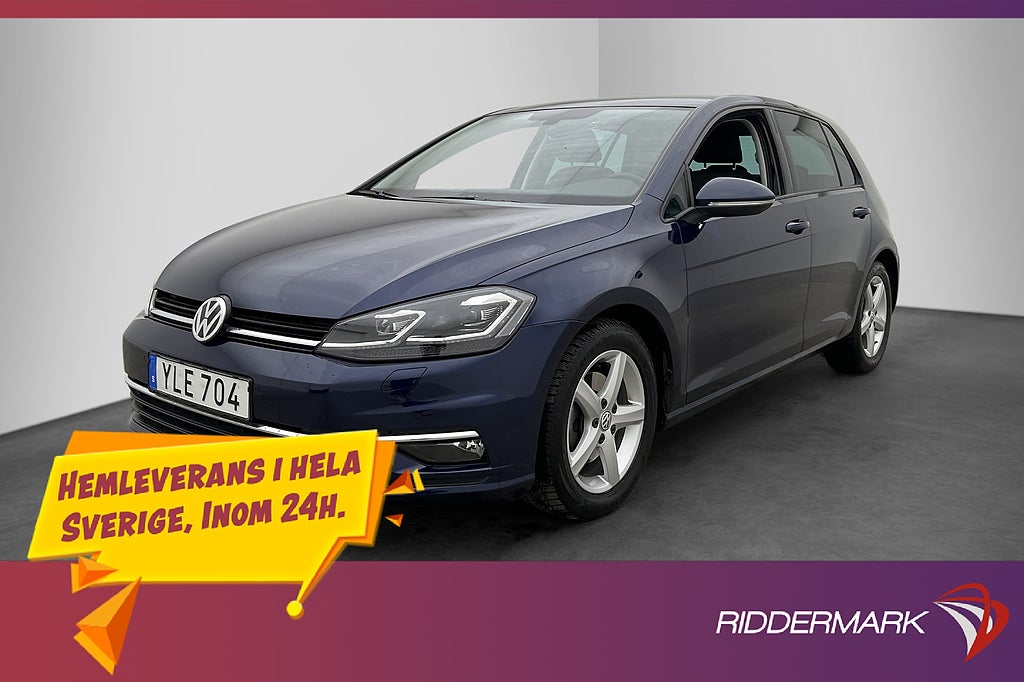 Volkswagen Golf 1.4 TSI 150hk P-Värmare Kamera CarPlay