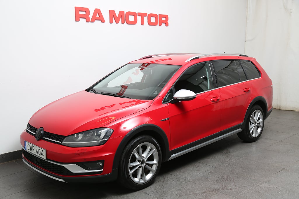 Volkswagen Golf Alltrack 2,0 TDI 184hk 4M Alltrack DSG Navi Kamera Värmare 2016