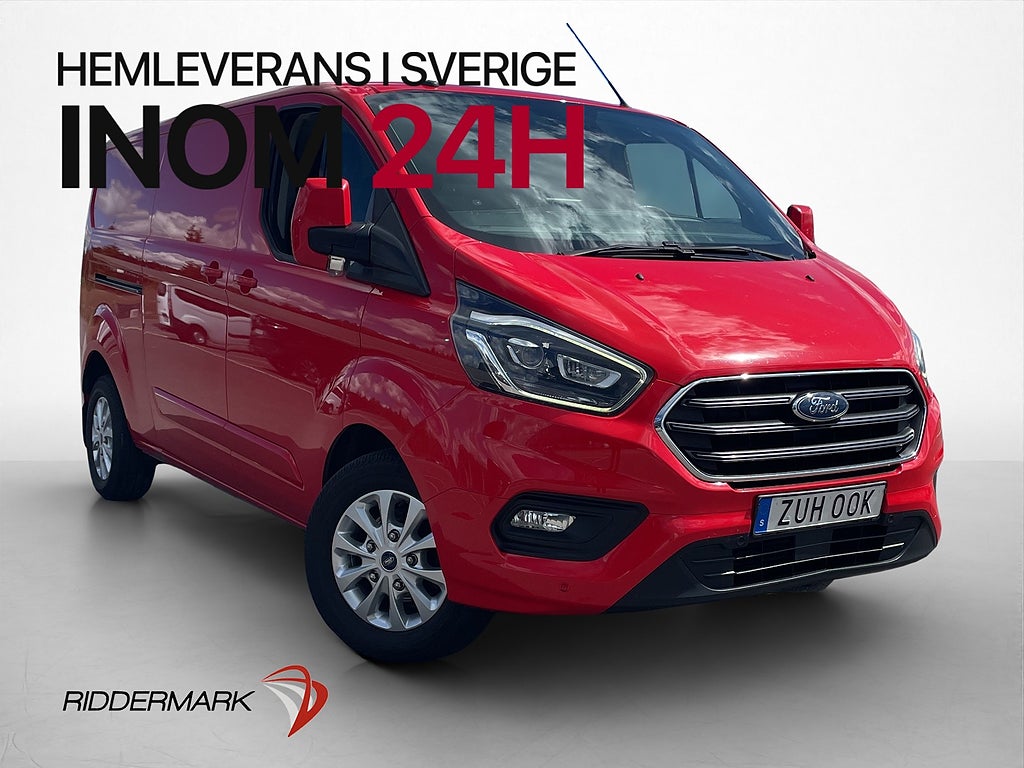 Ford transit-custom L2 Ny-Kamrem Värm B-Kamera 2xDörrar Moms