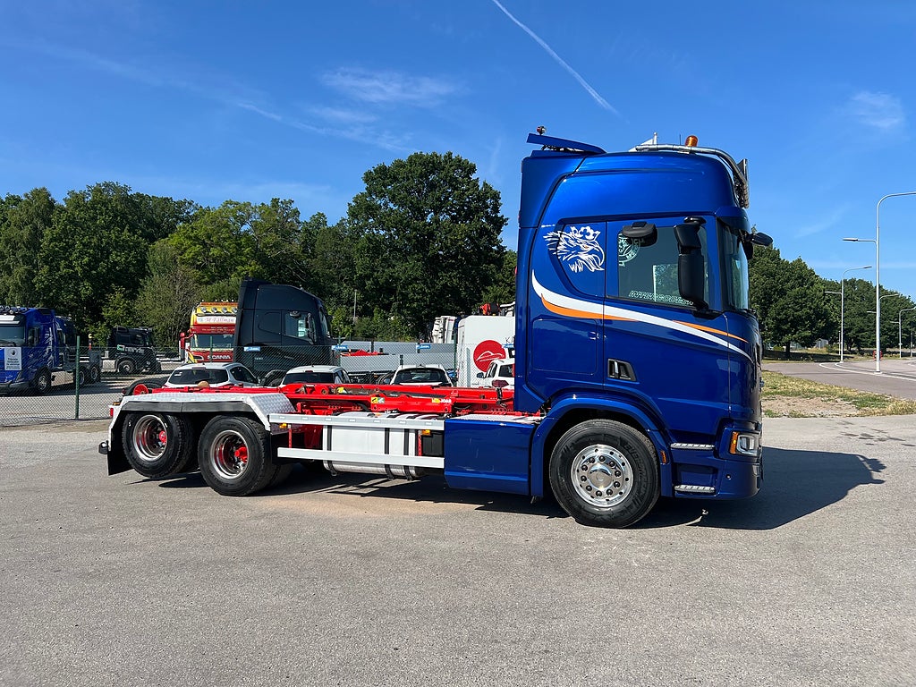 Scania R650 6x2 Lastväxlare, Euro 6