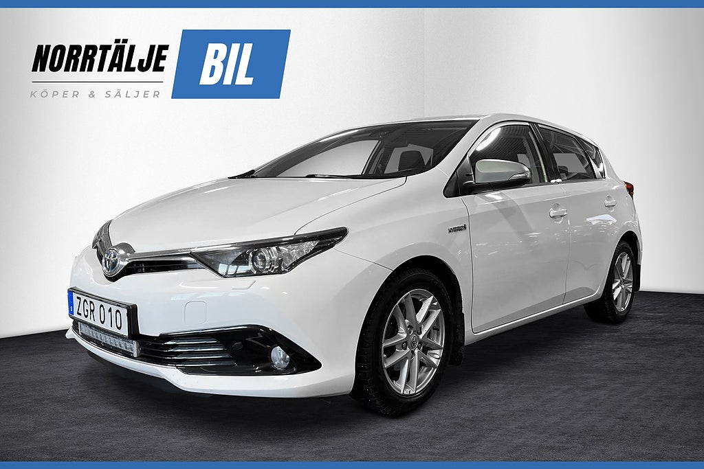 Toyota Auris HYBRID E-CVT ACTIVE BACKKAMERA 360/ÅR 0,35L/MIL