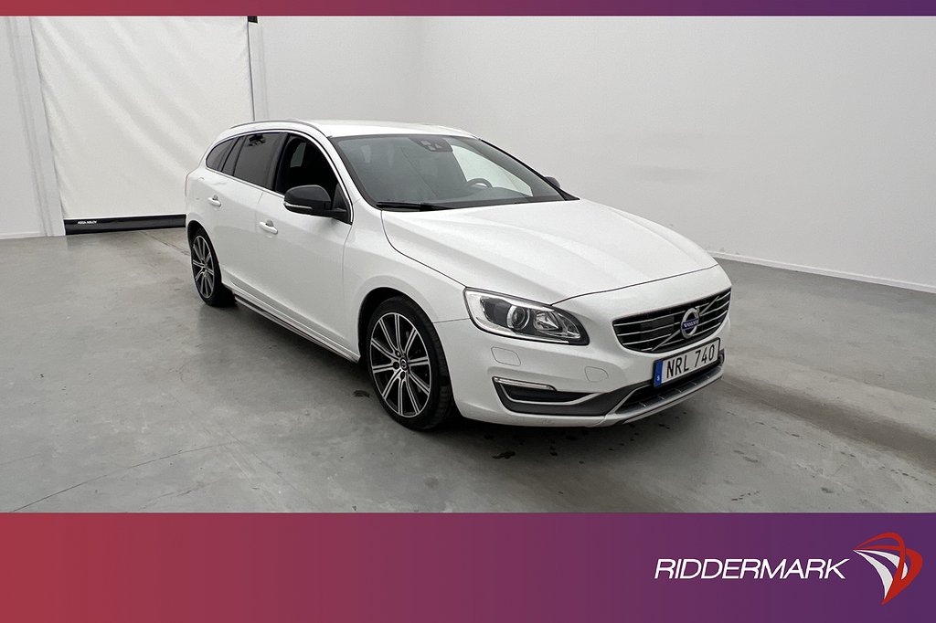 Volvo V60 D4 181hk Summum VOC Sensorer Skinn BLIS Drag