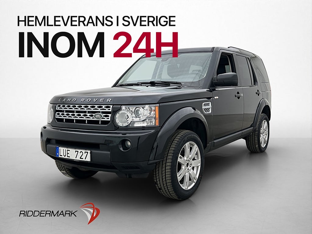 Land Rover Discovery 4 4WD HSE 7-Sits Pano H/K Luftfjädring