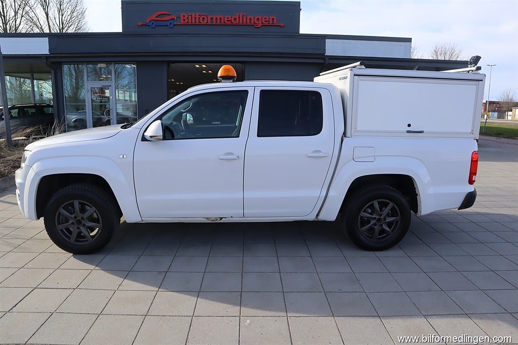 Volkswagen Amarok 3.0 TDI BMT 4Motion 204hk Momsbil Drag Skåpinred Svensksåld