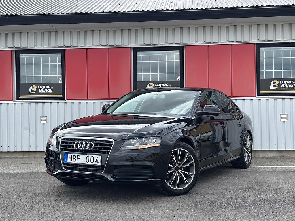 Audi A4 Sedan 1.8 TFSI Euro 4/Ränta 3,45%/Ny Servad/Välskött