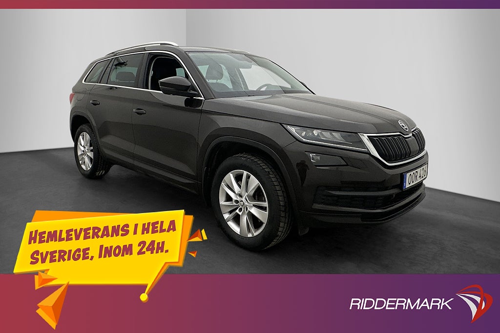 Skoda Kodiaq 2.0 TDI 4x4 190hk Style Canton Dragkrok Kamera