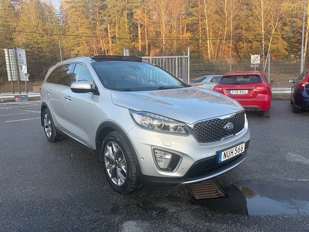 Kia Sorento 2.2 CRDi AWD 200hk 7-sits Business Panorama Nyservad