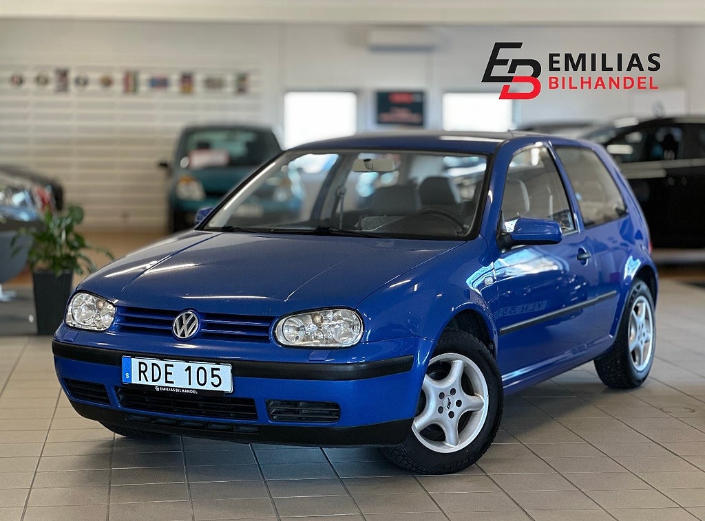 Volkswagen Golf 3-dörrar 1.6 Trendline Lågmil NYBES 101hk