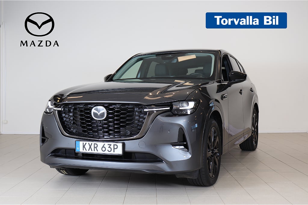 Mazda CX-60 Homura PHEV 327hk AWD 360° BOSE Skin Navi Värmare HUD