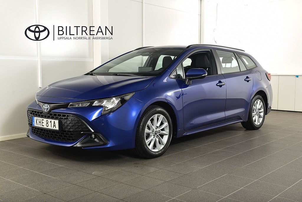 Toyota Corolla Kombi 1,8 Elhybrid Active Plus 140hk Moms Backkamera 