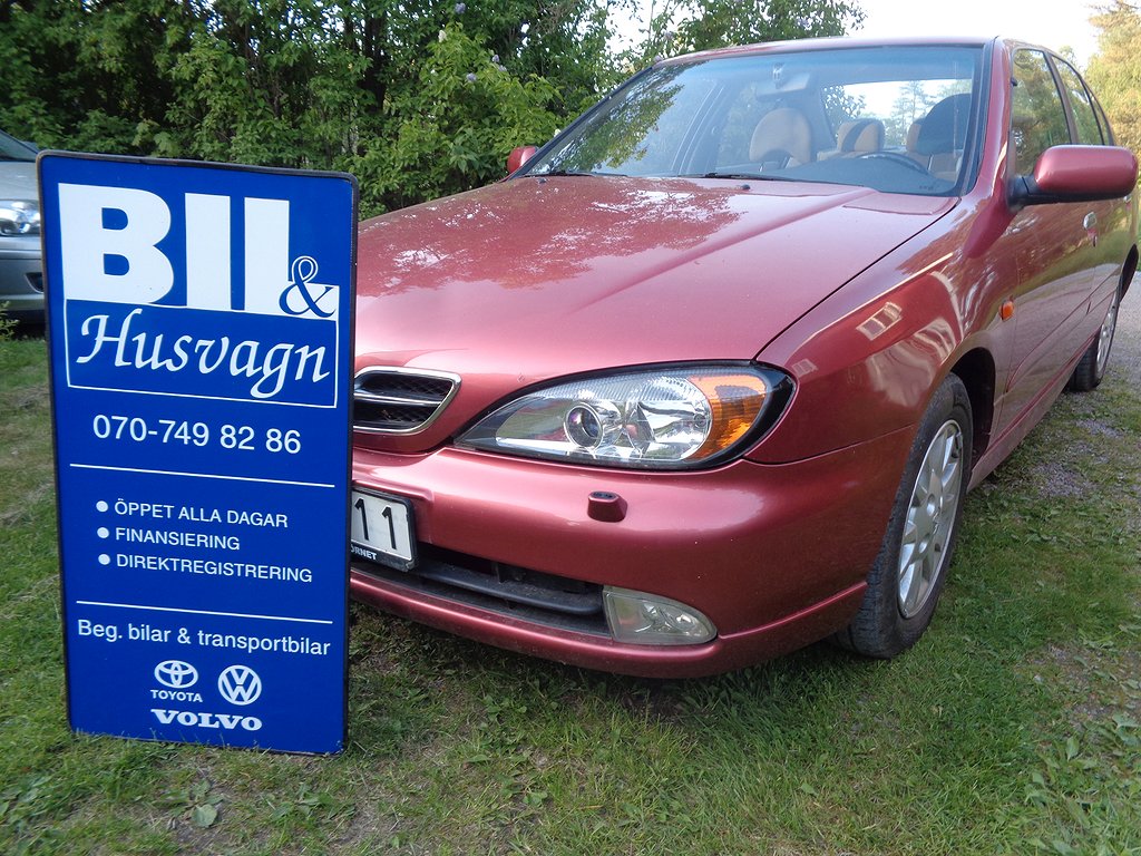 Nissan Primera END. 13000 MIL/KANONSSKICK/NYSBES U.A./NYSERVAD