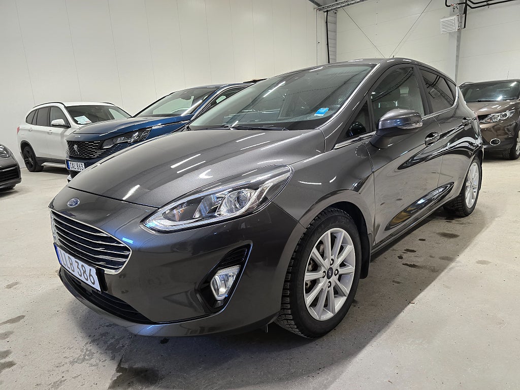Ford Fiesta 1.0 EcoBoost Titanium *Gotlandsbil *Dragkrok *5850 mil