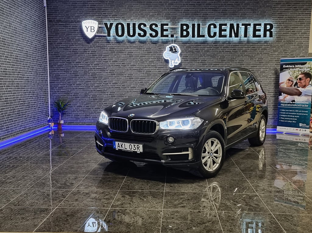 BMW X5 xDrive30d/7-sits/Auto/B-kam/Adaptiv/Eu6/Paddlar/