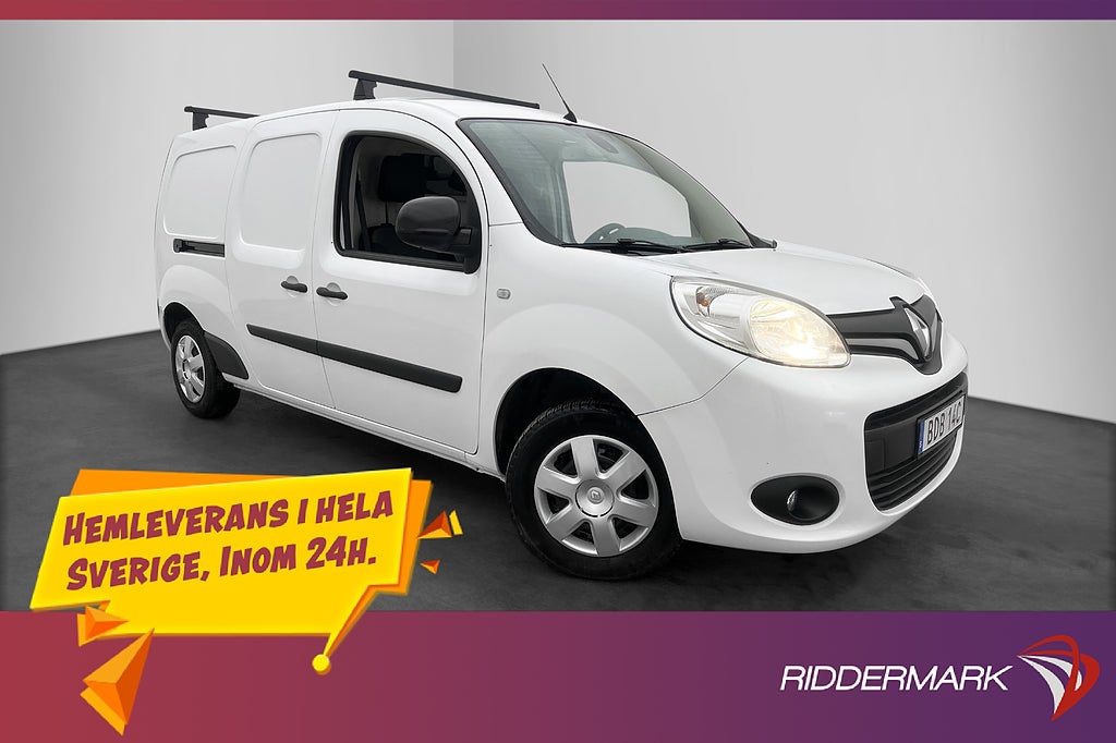 Renault Kangoo Maxi L2 1.5dCi Värmare Dragkrok B-Kamera Moms