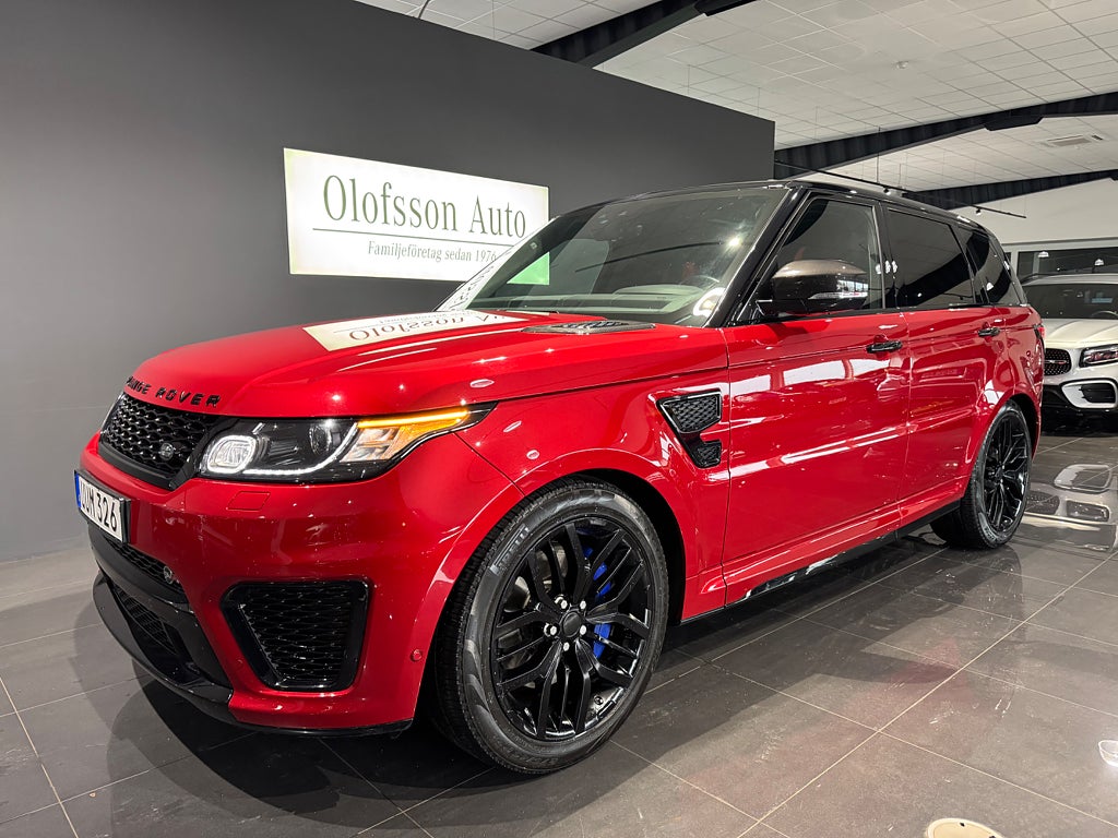 Land Rover Range Rover Sport SVR V8 Carbon Meridian Panorama 550 HK - bild 15
