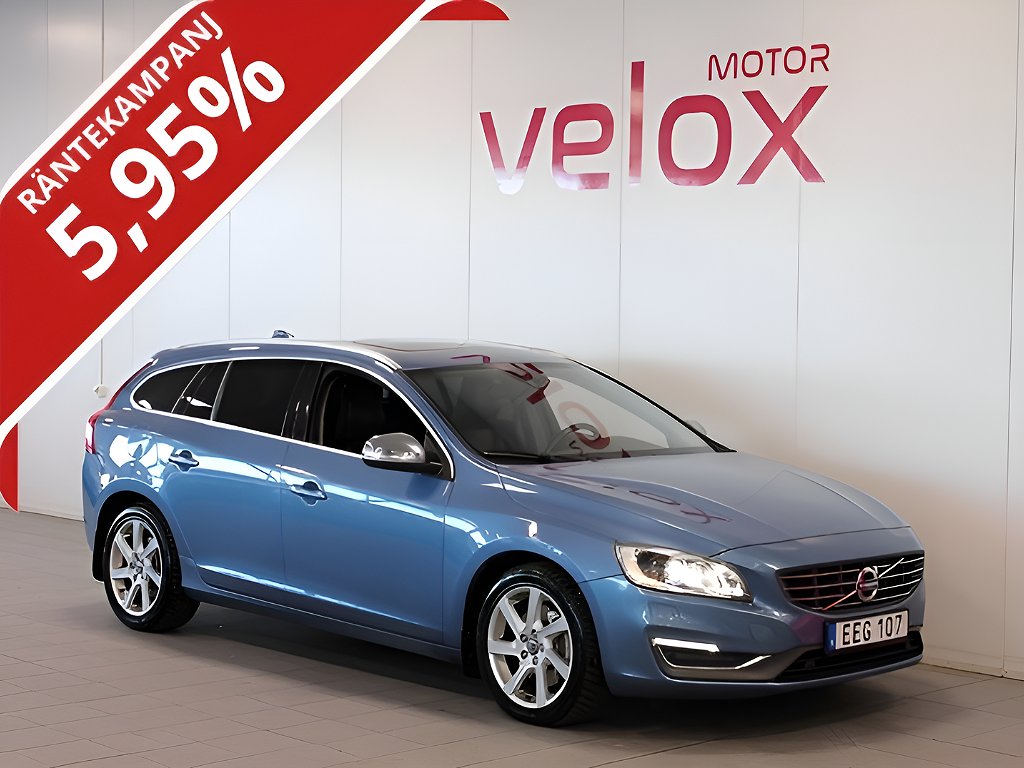 Volvo V60 D5 AWD Geartronic Summum Taklucka Nav Drag 5,95%