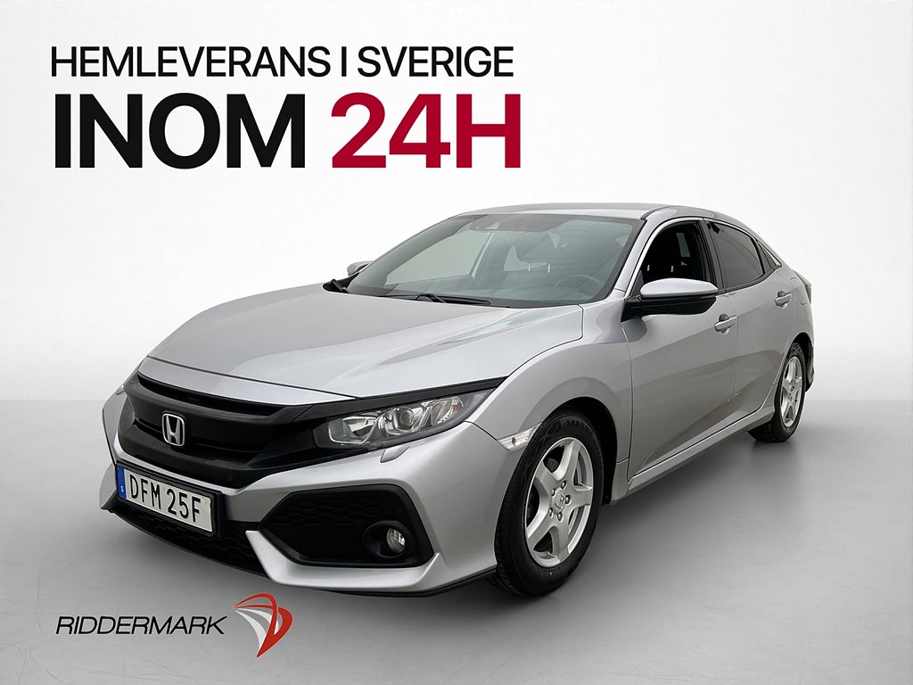 Honda Civic 126hk Elegance Kamera Bluetooth Navi