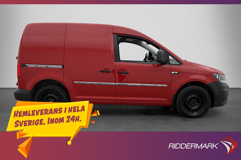 Volkswagen Caddy 2.0TDI Värmare PDC Dragkrok Bluetooth MOMS