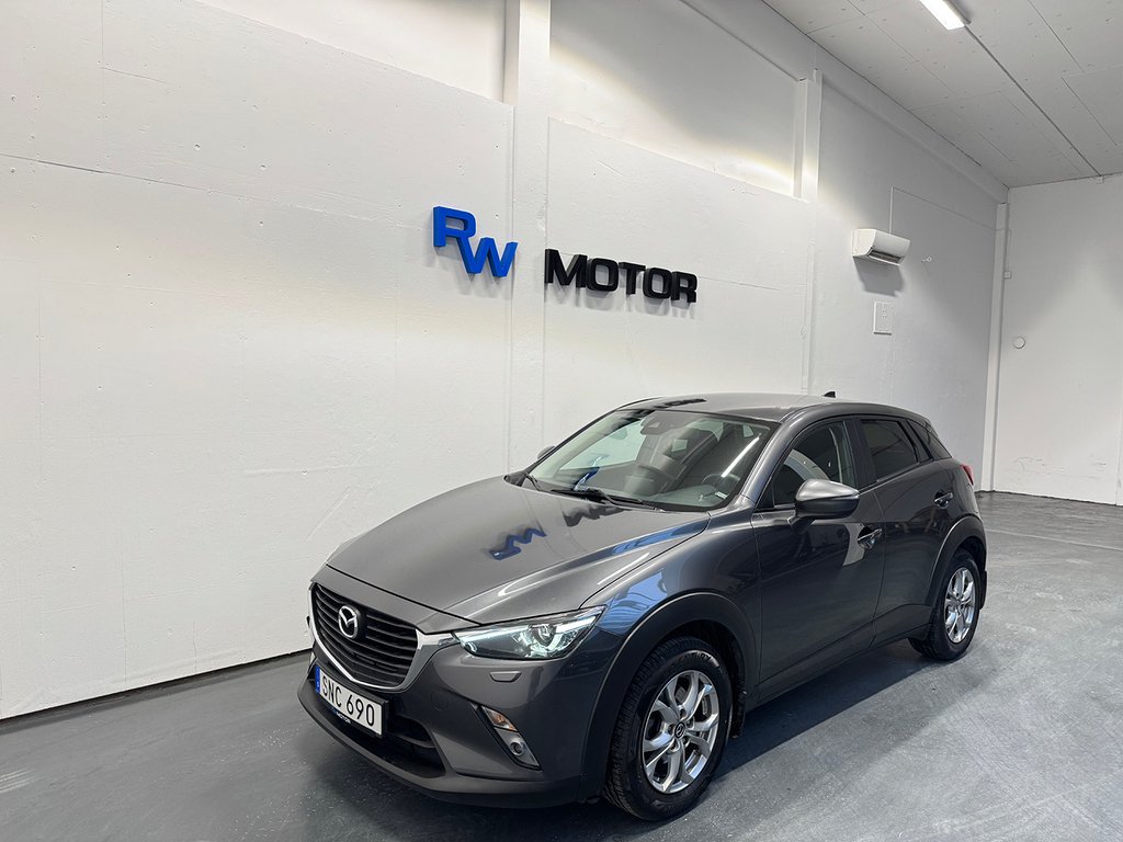 Mazda CX-3 2.0 SKYACTIV-G 120hk B-kamera Värmare Drag Navi