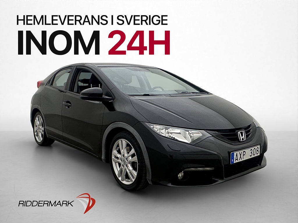 Honda Civic 1.8 i-VTEC 142hk Sport Kamera Navi Farthållare