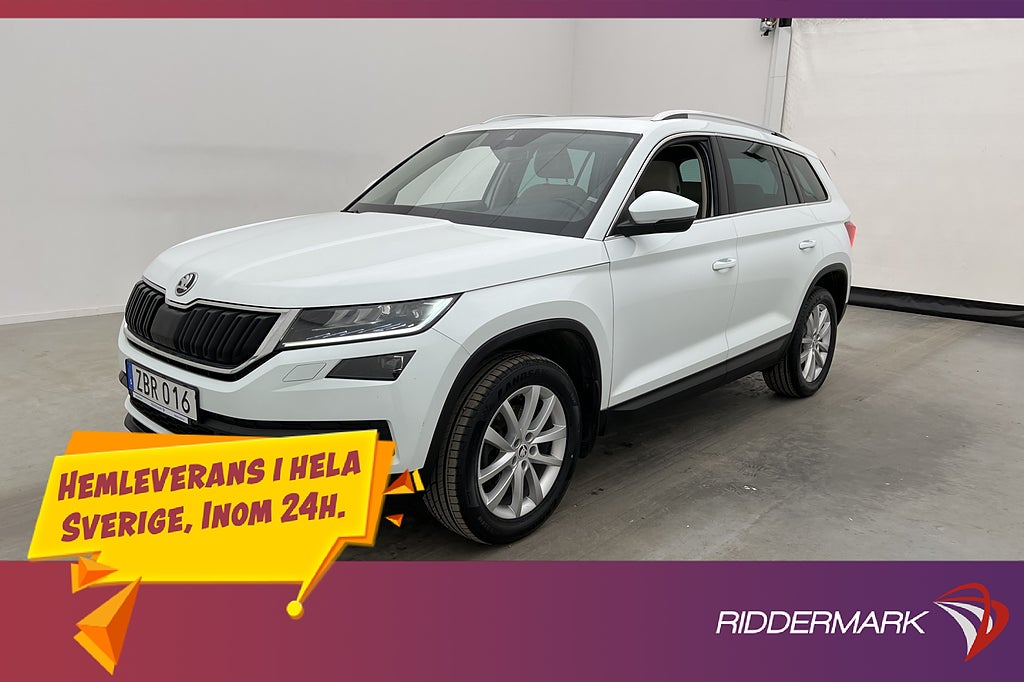 Skoda Kodiaq 2.0 4x4 Businessline Värmare Pano Canton Drag