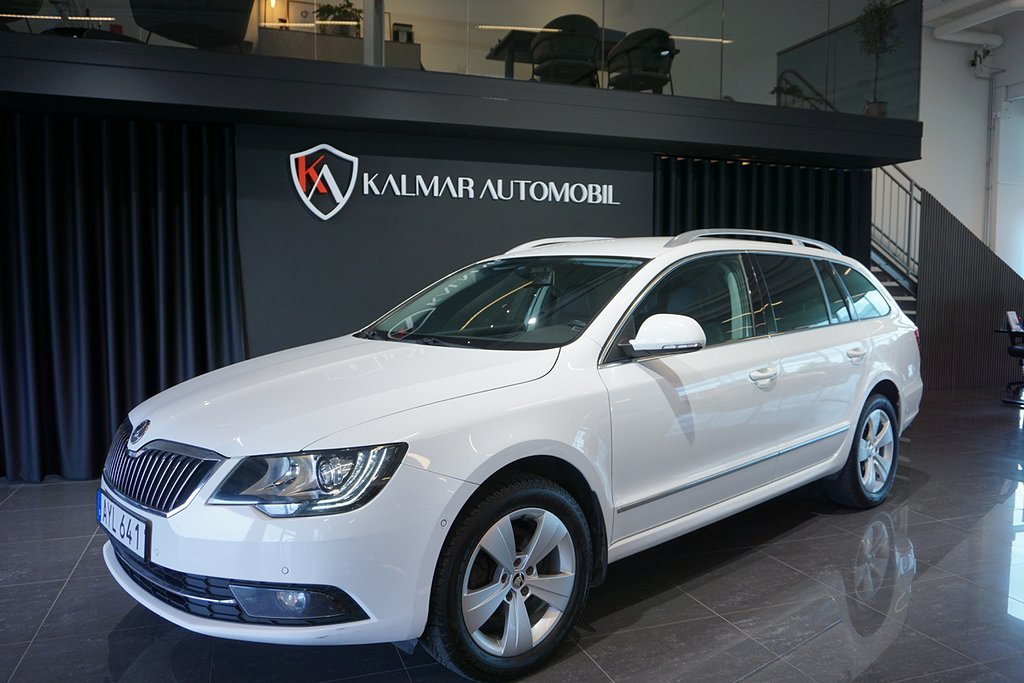 Skoda Superb Kombi 2.0 TDI DSG 170hk Svensksåld