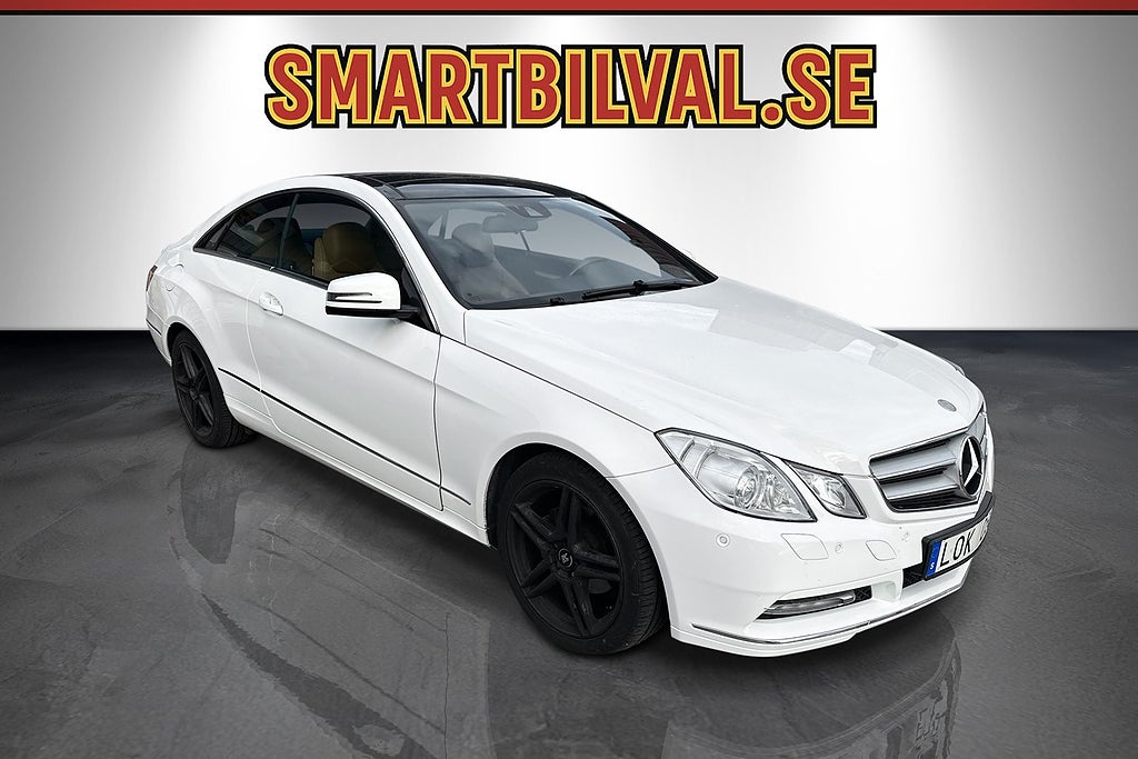 Mercedes-Benz E 250 Coupé BlueEFFICIENCY Skinn Drag Panorama