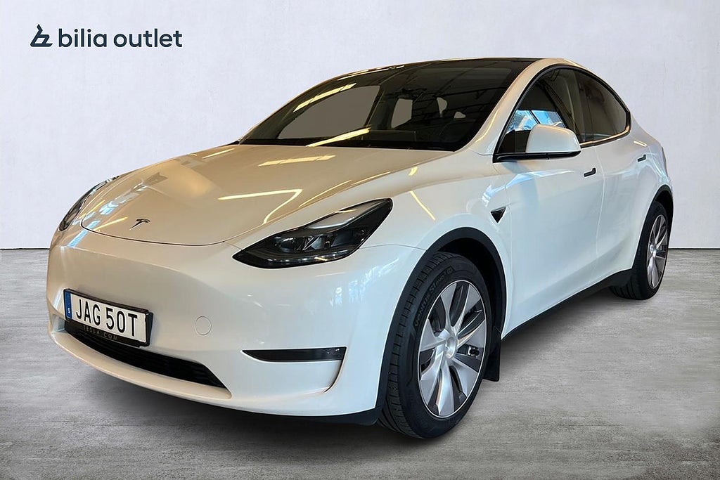 Tesla Model Y Long Range AWD 514 Hk Panorama Autopilot Moms