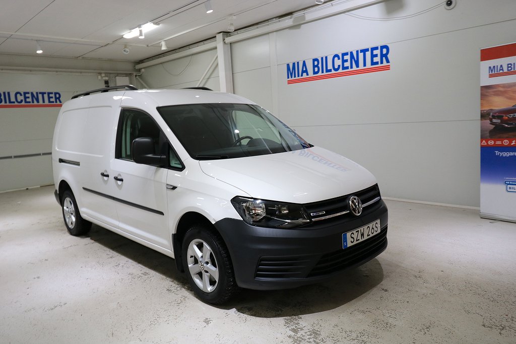 Volkswagen Caddy Maxi 1.4 Gas Bensin App.Car.play Lång Moms 