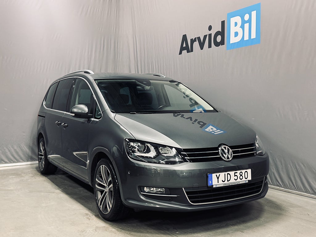 Volkswagen Sharan 7-seater 2.0 TDI 4M 1-Brukare Premium Se spec! 