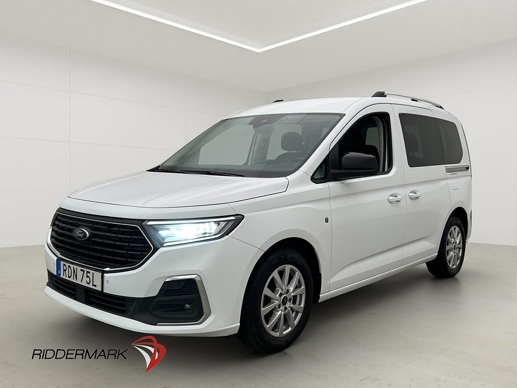 Ford Connect Tourneo Värmare Kamera Drag CarPlay 5-Sits Moms