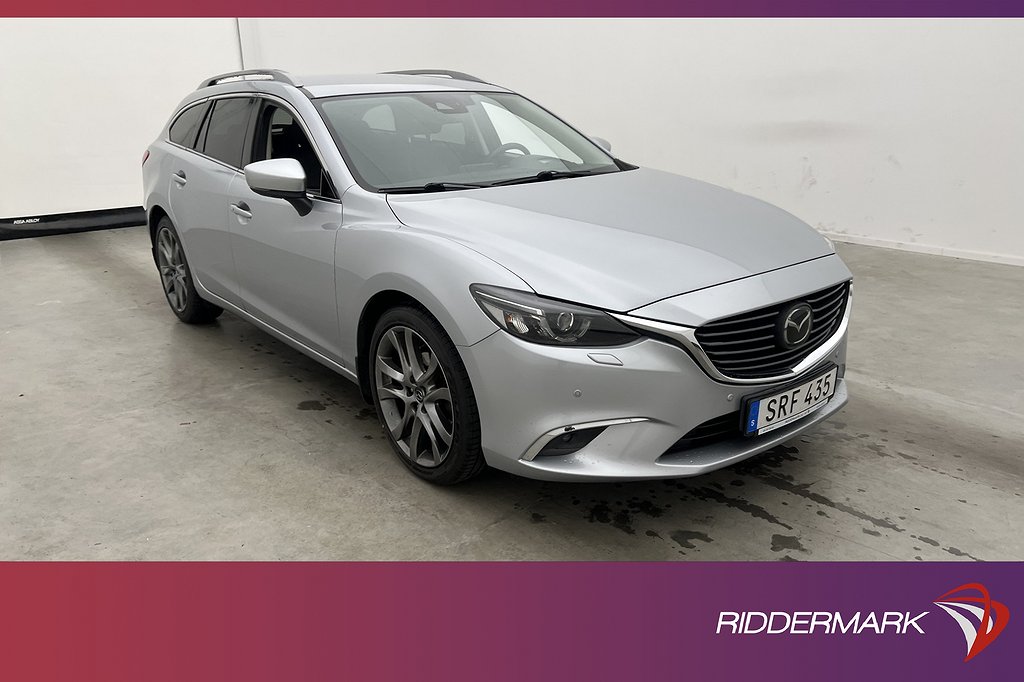 Mazda 6 Wagon SKYACTIV-G 192hk Optimum BOSE HUD Kamera Drag